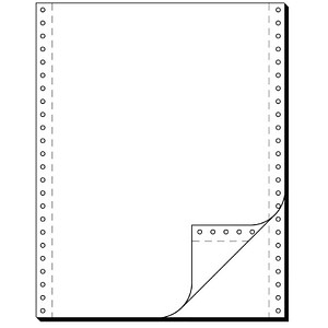 4004360322426 - Endlospapier 32242 A4 hoch blanko 2-fach 12 Zoll x 240 mm 1000 Sätze 4004360322426 1000 Blatt