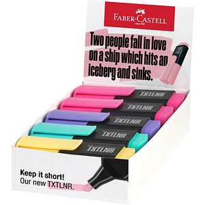 4005401542124 - FABER-CASTELL TXTLNR Mini Pastell B Textmarker farbsortiert 10 St 4005401542124 - FABER-CASTELL TXTLNR Mini Pastell B Textmarker farbsortiert 10 St