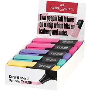 4005401542124 - Textmarker TXTLNR Mini Pastell B 154212 Pack farbig sortiert 1-5mm Keilspitze 4005401542124 10 Stück