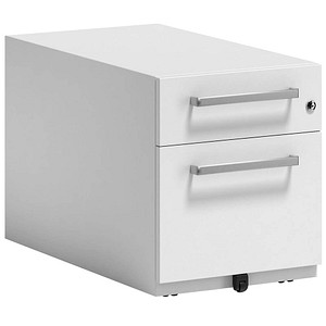 5020073836394 - Rollcontainer Note mit Designgriff und einer Universalschublade à Höhe 150 mm und eine Schublade für Hängeregistratur 495 x 420 x 775 mm Verkehrsweiß 5020073836394 - Rollcontainer Note mit Designgriff und einer Universalschublade à Höhe 150 mm und eine Schublade für Hängeregistratur 495 x 420 x 775 mm Verkehrsweiß