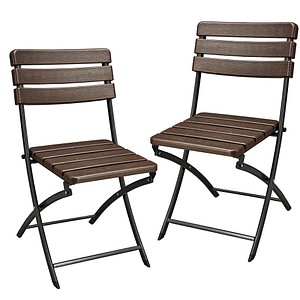 2 Harms Gartenstühle Garden Pleasure TABORA braun günstig 2 Harms Gartenstühle Garden Pleasure Wien braun