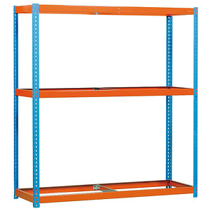 8435104911303 - Schwerlastregal SIMONFORTE 2409-3 450100045202490 orange blau 2400 x 900 x 2000 cm 8435104911303 Simon Rack