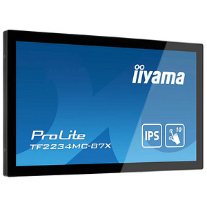 4948570118366 - iiyama ProLite TF2234MC-B7X - LED-Monitor - 559 cm (22) (215 sichtbar) - offener Rahmen - Touchscreen - 1920 x 1080 Full HD (1080p) @ 60 Hz - IPS - 350 cd m² - 10001 - 8 ms - HDMI VGA DisplayPort - Schwarz