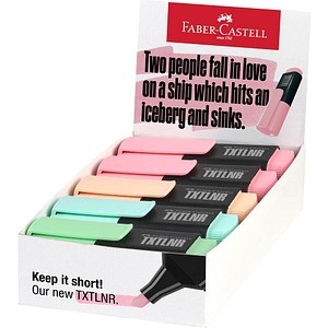 4005401542117 - TXTLNR Mini Pastell A Textmarker farbsortiert 4005401542117 10 Stück 4005401542117 - TXTLNR Mini Pastell A Textmarker farbsortiert 4005401542117 10 Stück