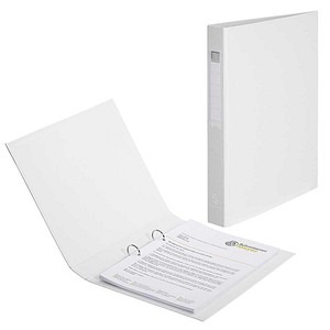 3130630543886 - Ringbuch ohne 54388E A4 2 Ringe 25mm Ring-Ø Karton PP-kaschiert weiß 3130630543886 Exacompta