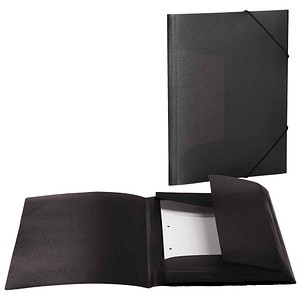 4008705195010 - HERMA Sammelmappen DIN A4 schwarz transluzent  3 St