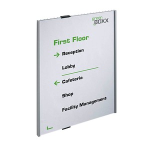 DURABLE Türschild INFO SIGN Metall DIN A3 DURABLE Türschild INFO SIGN Metall DIN A3
