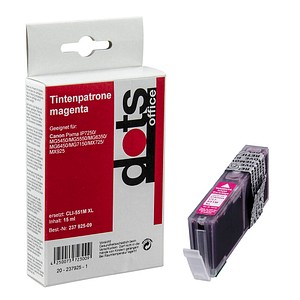 4250073723009 - Druckerpatrone 15190006-DOTS kompatibel zu Canon CLI-551 XL M magenta 4250073723009 Dots