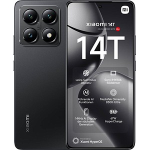6941812712054 - XIAOMI Smartphone 14T 256GB Mobiltelefone Gr 256 GB schwarz (titan black) 6941812712054 - XIAOMI Smartphone 14T 256GB Mobiltelefone Gr 256 GB schwarz (titan black)