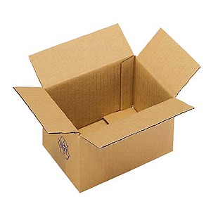 Nestler Wellpapp-Faltkartons 1-wellig braun 19,0 x 13,0 x 13,7 cm Außenmaß, 20 St.
