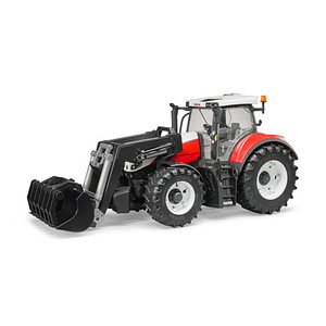 bruder Steyr 6300 Terrus CVT Traktor mit Frontlader 03181 Spielzeugauto