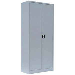 4061815523913 - Putzmittelschrank 545520 lichtgrau 800 x 383 x 1800 cm aufgebaut  4061815523913 LÜLLMANN