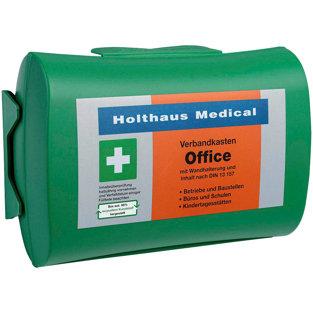 Holthaus Medical Verbandskasten Office DIN 13157 grün