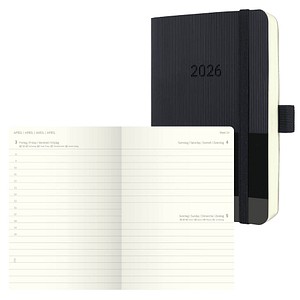 4004360772634 - Tageskalender Conceptum 2026 C2620 A5 400 Seiten 1 Jahr 1 Seite für je 1 Tag PEFC®-Papier Kunststoff schwarz 4004360772634 - Tageskalender Conceptum 2026 C2620 A5 400 Seiten 1 Jahr 1 Seite für je 1 Tag PEFC®-Papier Kunststoff schwarz