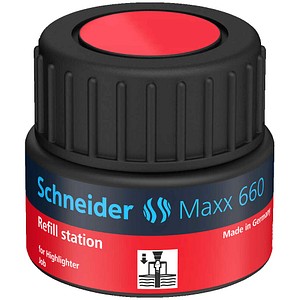 4004675010773 -  Textmarkernachfülltinte Maxx 660 407959 rot 4004675010773 Schneider