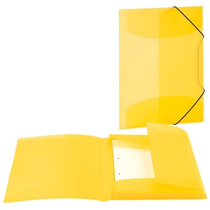 HERMA Sammelmappen DIN A4 gelb transluzent, 3 St.