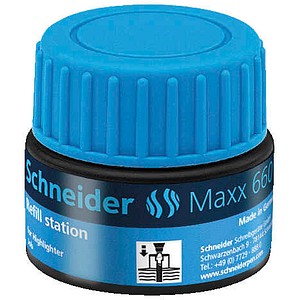 4004675010797 -  Textmarkernachfülltinte Maxx 660 166003 blau 4004675010797 Schneider