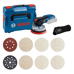 4053423257533 - AKTION BOSCH Professional GEX 18V-125 + M480 Akku-Exzenterschleifer-Set 180 V ohne Akku mit Prämie nach Registrierung 4053423257533 - AKTION BOSCH Professional GEX 18V-125 + M480 Akku-Exzenterschleifer-Set 180 V ohne Akku mit Prämie nach Registrierung