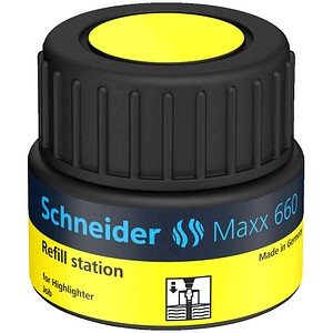 4004675010834 -  Textmarkernachfülltinte Maxx 660 166005 gelb 4004675010834 Schneider