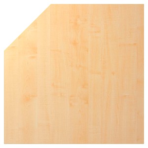 HAMMERBACHER Kubix Verbindungsplatte nussbaum Trapezform HAMMERBACHER Kubix Verbindungsplatte nussbaum Trapezform