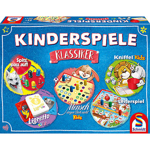 Schmidt Kinderspielesammlung KLASSIKER Spiele-Set