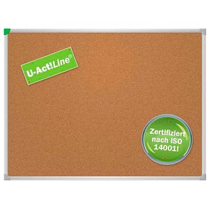 4016946005609 - Pinnwand U-Act!Line® 600 x 450 cm Kork braun