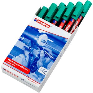 edding 300 Permanentmarker grün 1,5 - 3,0 mm, 10 St.