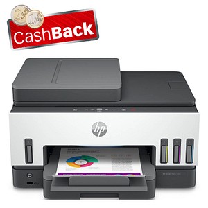 AKTION: HP Smart Tank 7605 4 in 1 Tintenstrahl-Multifunktionsdrucker grau mit CashBack