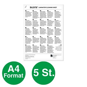 4002432139477 - Premium A3 A4 Reinigungsblätter für Laminiergeräte 5er-Pack - Reinigung 4002432139477 - Premium A3 A4 Reinigungsblätter für Laminiergeräte 5er-Pack - Reinigung
