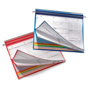 4052301029811 - Hängehefter Stan 2 Kunststoff blau DIN A4 1x 10 St