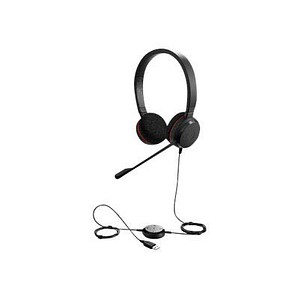 Jabra Evolve 20 MS Stereo Duo Headset schwarz