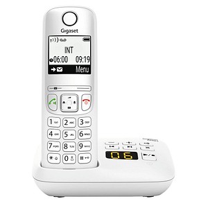 Gigaset A690A | Telefon mit weiß discount office Schnurloses Anrufbeantworter