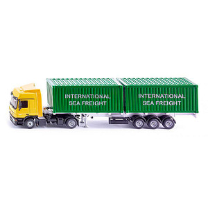 4006874039210 - LKW Mercedes-Benz Actros mit Container 3921 Spielzeugauto 4006874039210 siku 4006874039210 - LKW Mercedes-Benz Actros mit Container 3921 Spielzeugauto 4006874039210 siku