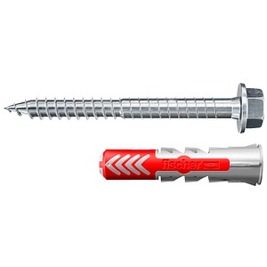 4048962463422 - fischer DuoPower ETA 10x50 564792 Dübel mit Schrauben Ø 10 mm x 50 mm 50 Stück 4048962463422 - fischer DuoPower ETA 10x50 564792 Dübel mit Schrauben Ø 10 mm x 50 mm 50 Stück