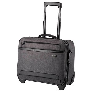 4021068461349 - LIGHTPAK Overnight-Trolley mit Tragegriff und Rollen Polyester grau