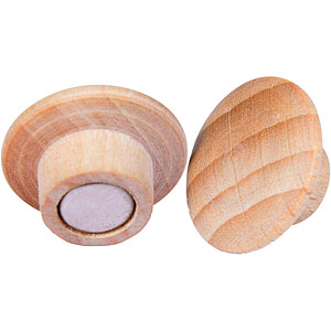 8713797095143 - Magnet WOODEN 5 Stück für White und -Glasboards ⌀ 25 x H 155 mm Buchenholz lackiert 8713797095143 - Magnet WOODEN 5 Stück für White und -Glasboards ⌀ 25 x H 155 mm Buchenholz lackiert