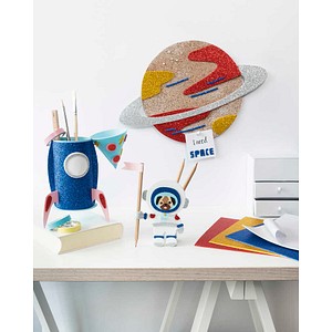 4001868055535 - Glitter-Moosgummi II 200 x 290 mm 5 Blatt sortiert