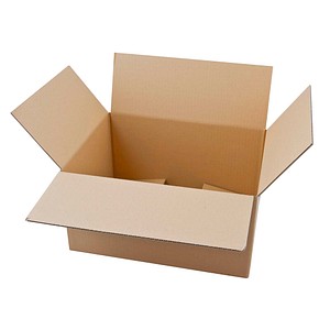 Nestler Wellpapp-Faltkartons 1-wellig braun 41,0 x 31,0 x 21,7 cm Außenmaß, 20 St.