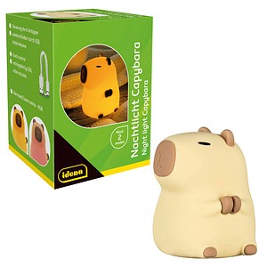 Idena Capybara LED Nachtlicht beige, 1 St.