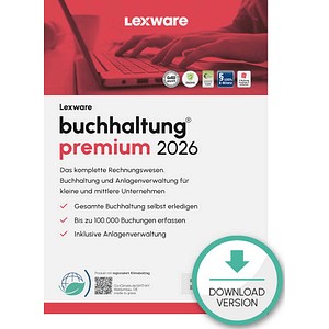 9783648188989 - LEXWARE Buchhaltung Premium 2026 Software Vollversion (Download-Link)