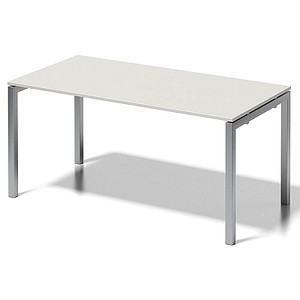 5020073993370 - BISLEY Schreibtisch CITO U-Gestell HxBxT 740 x 1600 x 800 mm Gestell silber Platte grauweiß 5020073993370 - BISLEY Schreibtisch CITO U-Gestell HxBxT 740 x 1600 x 800 mm Gestell silber Platte grauweiß