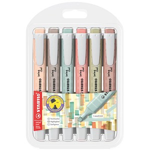 4006381619998 - Textmarker swing cool NatureCOLORS 275 6-09 Pack 6-farbig sortiert 1-4mm Keilspitze 4006381619998 6 Stück 4006381619998 - Textmarker swing cool NatureCOLORS 275 6-09 Pack 6-farbig sortiert 1-4mm Keilspitze 4006381619998 6 Stück