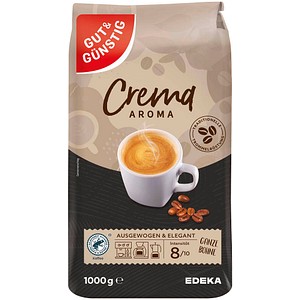 4311501040720 - Caffé Crema Kaffeebohnen Arabicabohnen kräftig 10 kg 4311501040720 GUT&GÜNSTIG 4311501040720 - Caffé Crema Kaffeebohnen Arabicabohnen kräftig 10 kg 4311501040720 GUT&GÜNSTIG