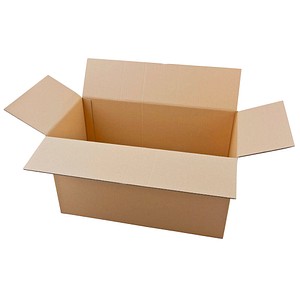 Nestler Wellpapp-Faltkartons 1-wellig braun 56,0 x 29,0 x 31,7 cm Außenmaß, 20 St.