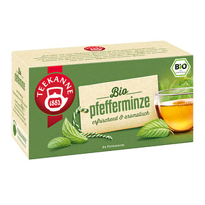4009300014980 - Pfefferminze Bio-Tee 18 Portionen 4009300014980 TEEKANNE 36 Gramm 4009300014980 - Pfefferminze Bio-Tee 18 Portionen 4009300014980 TEEKANNE 36 Gramm