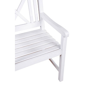 4041908127129 - Armstuhl MALMÖ Garten Stuhl Armlehne Sessel Holz Eukalyptus FSC