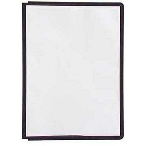 4005546501314 - DURABLE Sherpa® Panel A4 Info-Rahmen Sichttafel zur Anwendung in Sherpa® und Vario® Sichttafelsystemen 1 Packung = 5 Stück Farbe schwarz