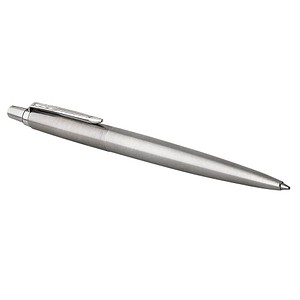 3501179531700 - Jotter Kugelschreiber | Edelstahl mit Chromzierteilen | Mittlere Spitze | Blaue Tinte | Geschenkbox