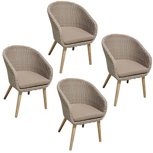 4041908099570 - Gartenstühle Visalia braun 4041908099570 HEAD 985152-4 4 Stück 4041908099570 - Gartenstühle Visalia braun 4041908099570 HEAD 985152-4 4 Stück