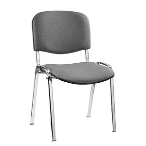 5901747021417 - Besucherstuhl Iso Visitor grau anthrazit gemustert 5901747021417 ISO CR 13 C73 4 Stück 5901747021417 - Besucherstuhl Iso Visitor grau anthrazit gemustert 5901747021417 ISO CR 13 C73 4 Stück